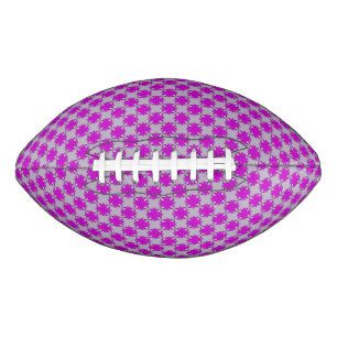 Purple Clover Ribbon by Kenneth Yoncich Football