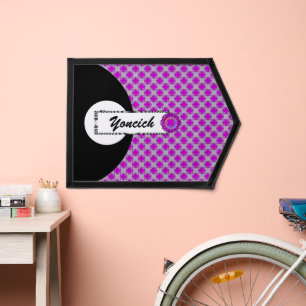 Purple Clover Ribbon by Kenneth Yoncich Pennant