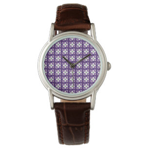 Purple Clover Watch