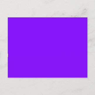Purple Color Customized Designer Postcard