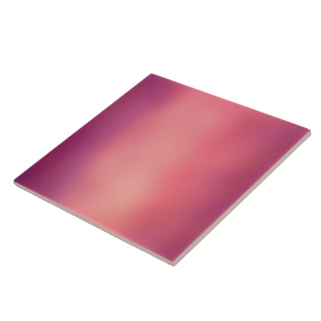 Purple color gradation tiles. ceramic tile (Side)