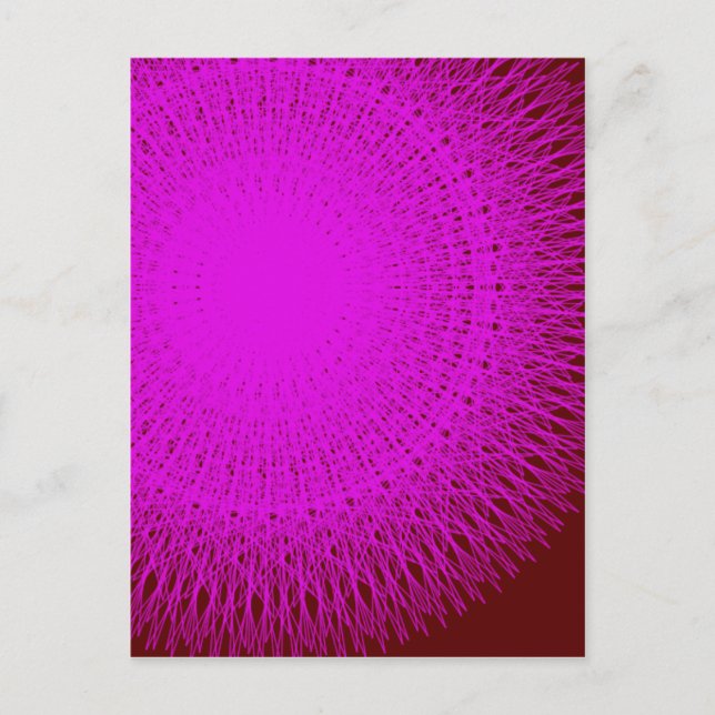 purple color shadow lover postcard (Front)