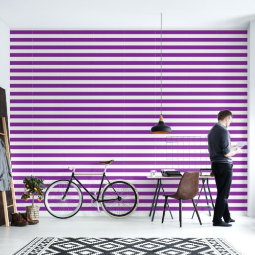 Purple Coloured Stripes Design  Wallpaper