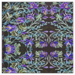 Purple Columbine Fabric