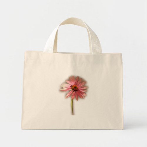 Purple Cone Flower Echinacea purpurea Mini Tote Bag