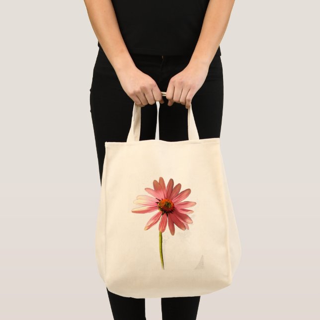 Purple Cone Flower Echinacea purpurea Tote Bag (Front (Product))