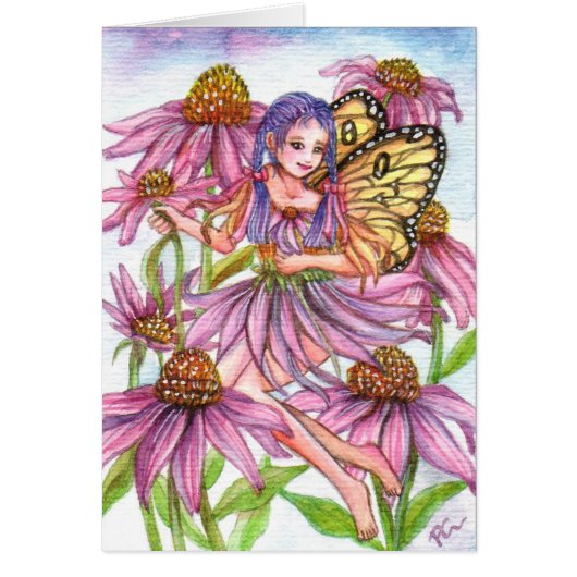 Purple Cone Flower Fairy (Front)