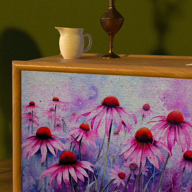 Purple Coneflower Decoupage Tissue Paper (Creator Uploaded)