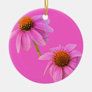 Purple Coneflowers Ornament 