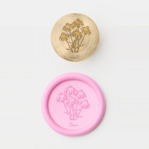Purple Coneflowers Wax Seal Stamp