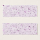 Purple Confetti Customizable Bookmark (Front & Back)