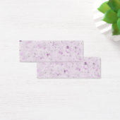Purple Confetti Customizable Bookmark (Desk)
