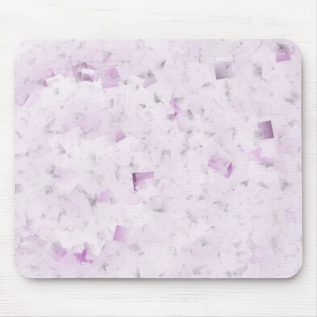 Purple Confetti Customizable Mousepad (Front)