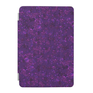 Purple confetti iPad mini cover