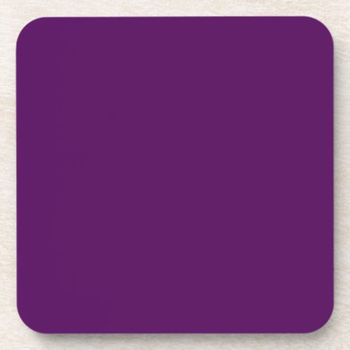 Purple Cork Coaster