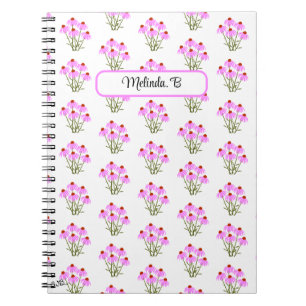 Purple Cornflowers Notebook