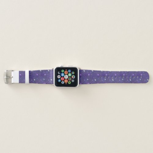 Purple Cosmos Apple Watch Band