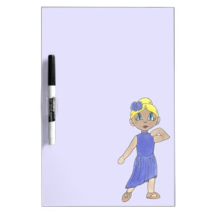 Purple Costume Modern Lyrical Dance Teacher Gift Dry-Erase Board