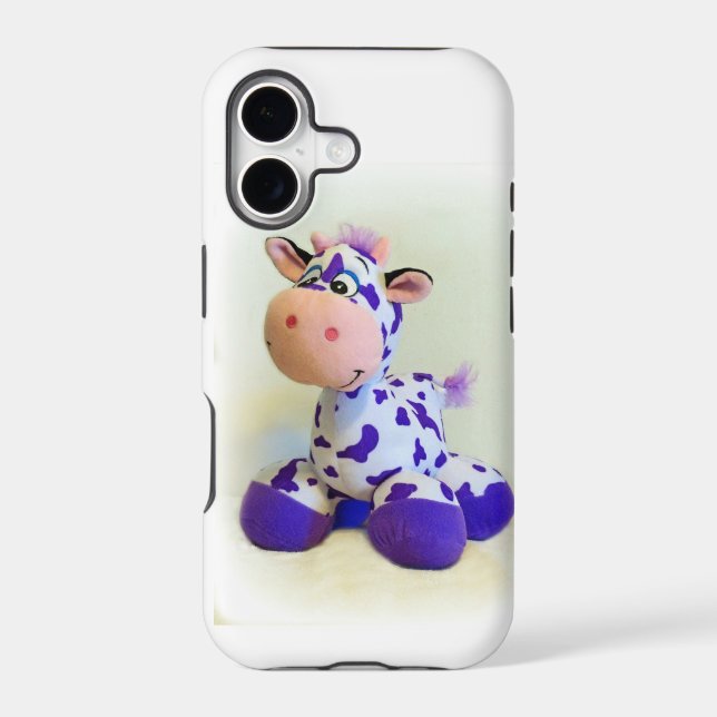Purple Cow Case-Mate iPhone Case (Back)