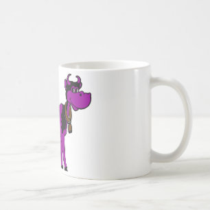 Purple Cow Coffee Mug