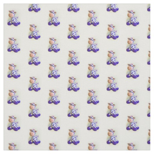 Purple Cow Fabric