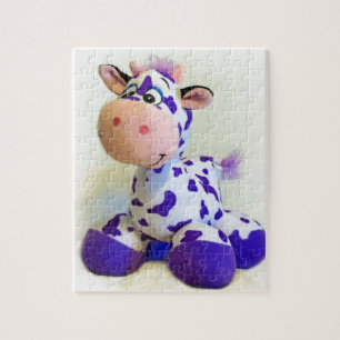 Purple Cow Jigsaw Puzzle