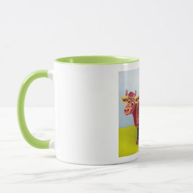 Purple Cow Mug (Left)