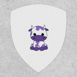 Purple cow Oversized T-Shirt_1 Patch