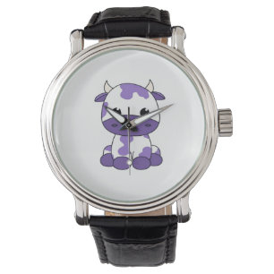 Purple cow Oversized T-Shirt_1 Watch