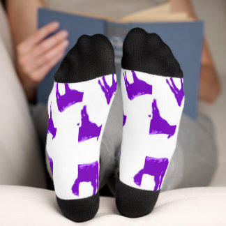 Purple Cow Socks