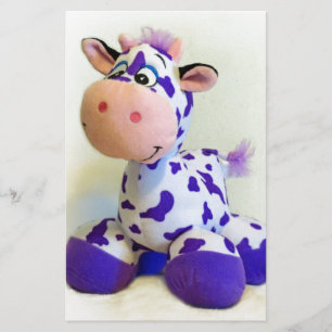 Purple Cow Stationery