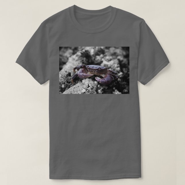 Purple Crab Nanoose Bay T-Shirt (Design Front)