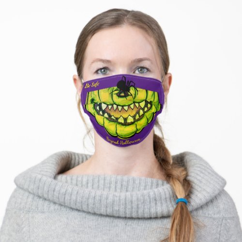 Purple Crawler Adult Cloth Face Mask