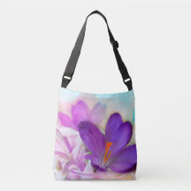 Purple Crocus Cross-Body