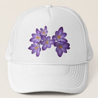 Purple Crocus Hat