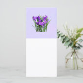 Purple Crocuses (Standing Front)