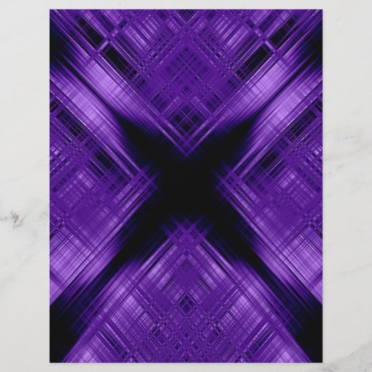 Purple cross and grid (Front)