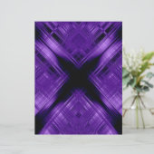 Purple cross and grid (Standing Front)