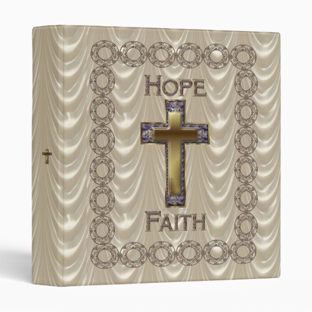 Purple Cross Light Binder (Front/Spine)