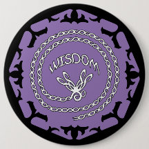 Purple Crown Chakra "Wisdom" Dragonfly