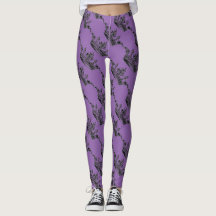Purple Crown Sporty Athleisure Leggings