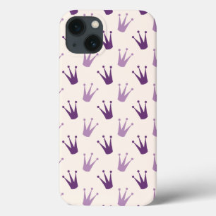 Purple Crowns iPad Case