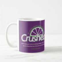 Purple Crushed Mug