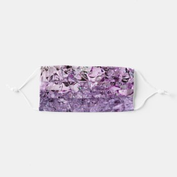 Purple Crystal Face Mask by DragonL8dy at Zazzle