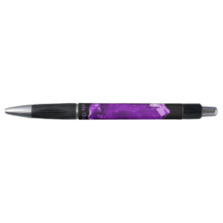Purple Crystal Grip Pen