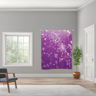 Purple Crystal Sea Blackout Curtains