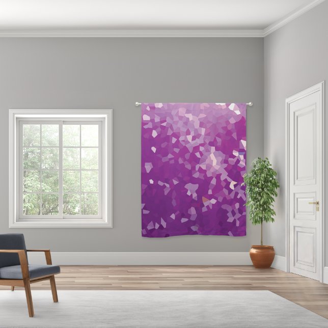 Purple Crystal Sea Blackout Curtains (Wide)