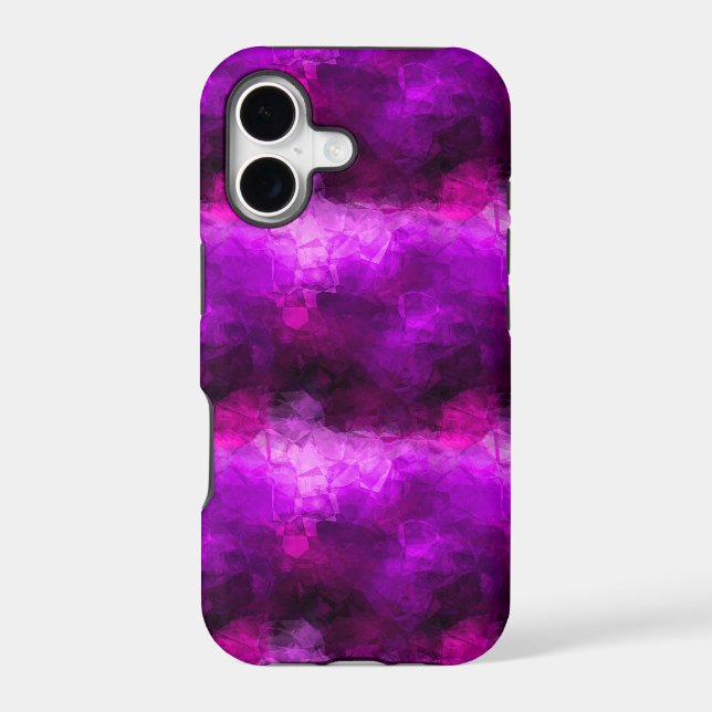 Purple Crystals Iphone Case (Back)
