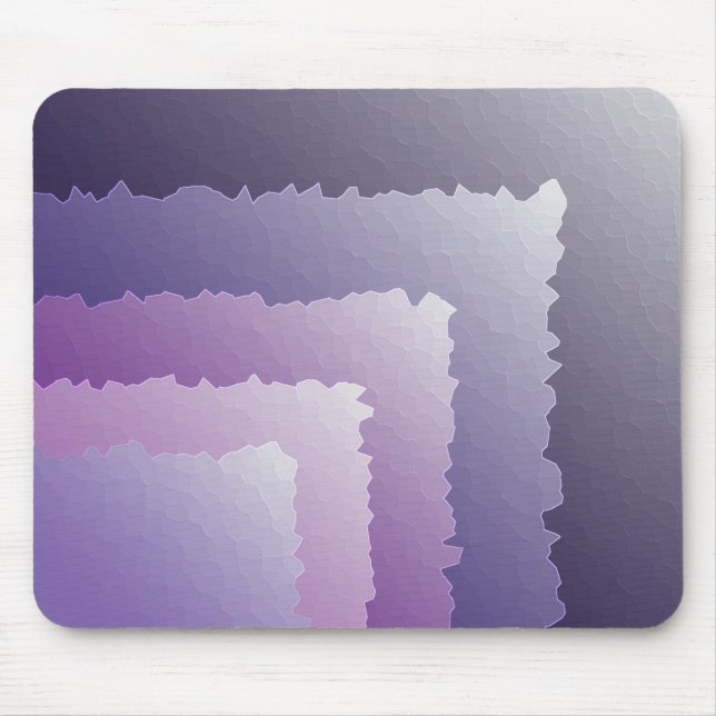 Purple crystals mouse pad (Front)