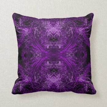 Purple Cushion by Jagged_designs at Zazzle